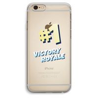 Victory Royale: iPhone 6 Plus / 6S Plus Transparant Hoesje