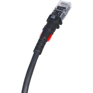 PatchSee TP-6A-F/5 netwerkkabel Zwart 1,5 m Cat6a F/FTP (FFTP)