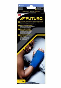 3M Futuro steunverband voor pols, nachtpolsbandage, verstelbaar, blauw
