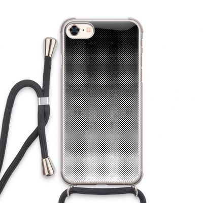 Musketon Halftone: iPhone 7 Transparant Hoesje met koord