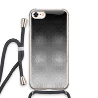 Musketon Halftone: iPhone 7 Transparant Hoesje met koord