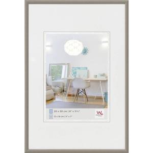 walther+ design KV030D Wissellijst Papierformaat: 20 x 30 cm Grijs