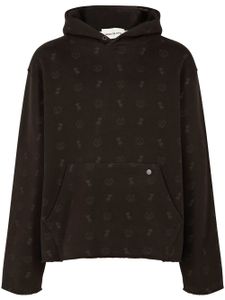 Honor The Gift hoodie en coton à bords francs - Noir