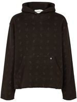 Honor The Gift hoodie en coton à bords francs - Noir