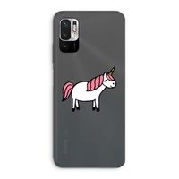 Eenhoorn: Xiaomi Redmi Note 10 5G Transparant Hoesje