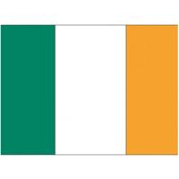 Kleine Ierland vlaggen stickers