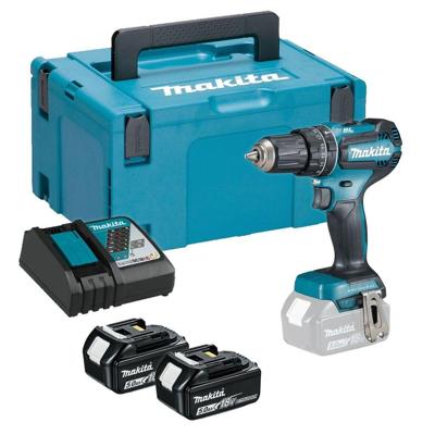 Makita DHP485RTJ Accu klop-/schroefboormachine 18V 5.0Ah in Mbox