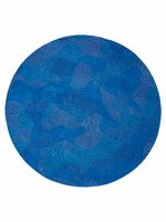 Louis de Poortere - Coral Meditation 9225 Blue Lagoon Rond - 240 rond Vloerkleed