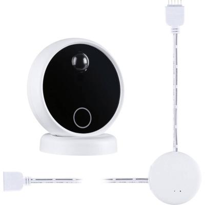 71226 MaxLED Paulmann Home Draadloze infrarood bewegingsmelder, Draadloze aanraaksensor Wit, Zwart