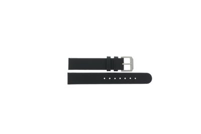 Horlogeband Universeel 61185.10.16.C Leder Zwart 16mm