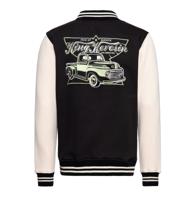 King Kerosin Pick Up Service College Jacket Black-XL