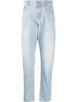 Brunello Cucinelli jean à coupe droite - Bleu Brunello Cucinelli jean à coupe droite - Bleu