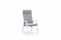 Trestino verstelbare dining tuinstoel frazer wit