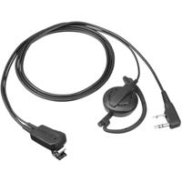 Kenwood EMC-12W Headset Bedraad oorhaak Oproepen/muziek Zwart - thumbnail