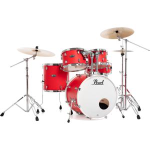Pearl DMP905/C899 Decade Maple Matte Racing Red 5-delig drumstel