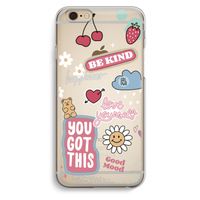 Positivity: iPhone 6 / 6S Transparant Hoesje