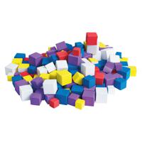 Colorations Zelfklevende Foam Blokken, 300st. - thumbnail