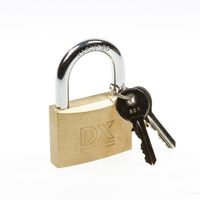 Dulimex Cilinderhangslot HS 601B KA 60mm sleutelnummer 601 dubbel vergrendeld 0182.400.2601 - thumbnail