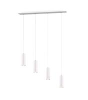 Trio Hanglamp Marley 4-lichts wit 312400401 - thumbnail