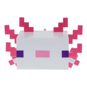 Paladone Minecraft: Axolotl Light verlichting 5 verschillende kleuren licht, werkt op 3 AA batterijen