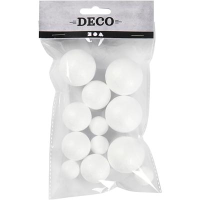 Creativ Company Styropor ballen wit, 12st.