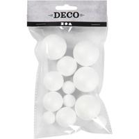Creativ Company Styropor ballen wit, 12st.