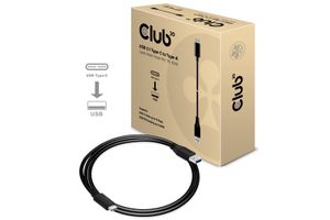 CLUB3D USB 3.1 Type-C to Type-A Cable Male/Male 1Meter 60Watt