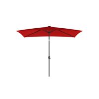 Opvouwbare parasol met zwengel en zonder standaard, beige