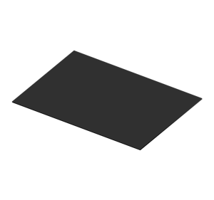 Zwarte placemats Zwart