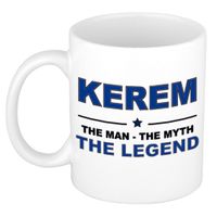 Kerem The man, The myth the legend cadeau koffie mok / thee beker 300 ml - thumbnail