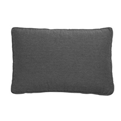 Summerset rugkussen Bloemendaal - antraciet - 46x70 cm