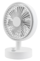 Eurotrail Oplaadbaar Ventilator Wit 143x118x123mm Eurotrail Oplaadbaar Ventilator Wit 143x118x123mm