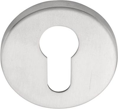 Formani LBY50 BASICS cilinderplaatje rond mat roestvast staal