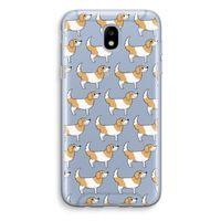 Doggy: Samsung Galaxy J5 (2017) Transparant Hoesje