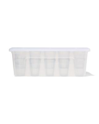 HEMA Opbergbox Tokyo Transparant 30L Recycled