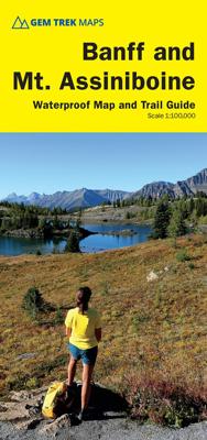 Wandelkaart 05 Banff Mount Assiniboine | Gem Trek Maps