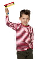 Angro Dorus shirt rood wit