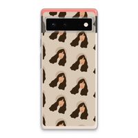 Bonjour mon amour: Google Pixel 6 Transparant Hoesje