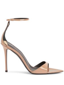 Giuseppe Zanotti sandales Intrigo 105 mm à talon haut - Tons neutres