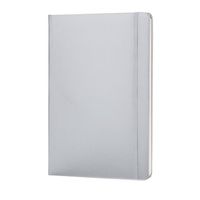 Xd Collection Notitieboek Hard Cover A5 Karton/pu Zilver - thumbnail