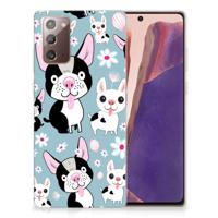 Samsung Note 20 | TPU Hoesje | Hondjes