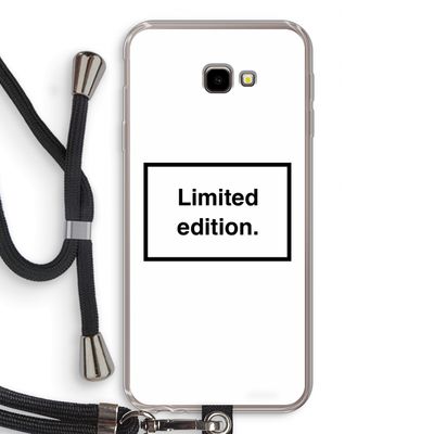Limited edition: Samsung Galaxy J4 Plus Transparant Hoesje met koord