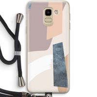 Luca: Samsung Galaxy J6 (2018) Transparant Hoesje met koord