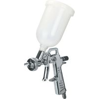Verfspuitpistool met vloeibeker Spuitpistool