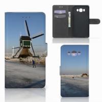 Samsung Galaxy J7 2016 | Flip Cover | Schaatsers | Portemonnee hoesje