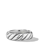 David Yurman anneau Cable 6 mm en argent Sterling - thumbnail