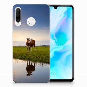 Huawei P30 Lite TPU Hoesje Koe