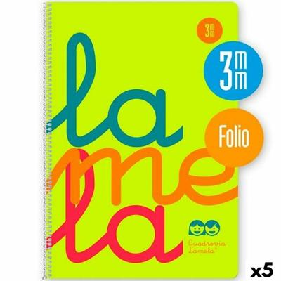 Schrift Lamela Geel Din A4 80 Lakens (5 Stuks)