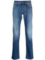 Jacob Cohën mid-rise slim-fit jeans - Bleu