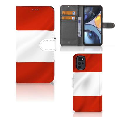 Motorola Moto G22 | Bookstyle Case | Oostenrijk
